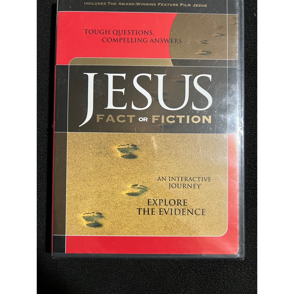 Jesus Fact or Fiction DVD Interactive Journey Feature Film New Sealed NTSC All